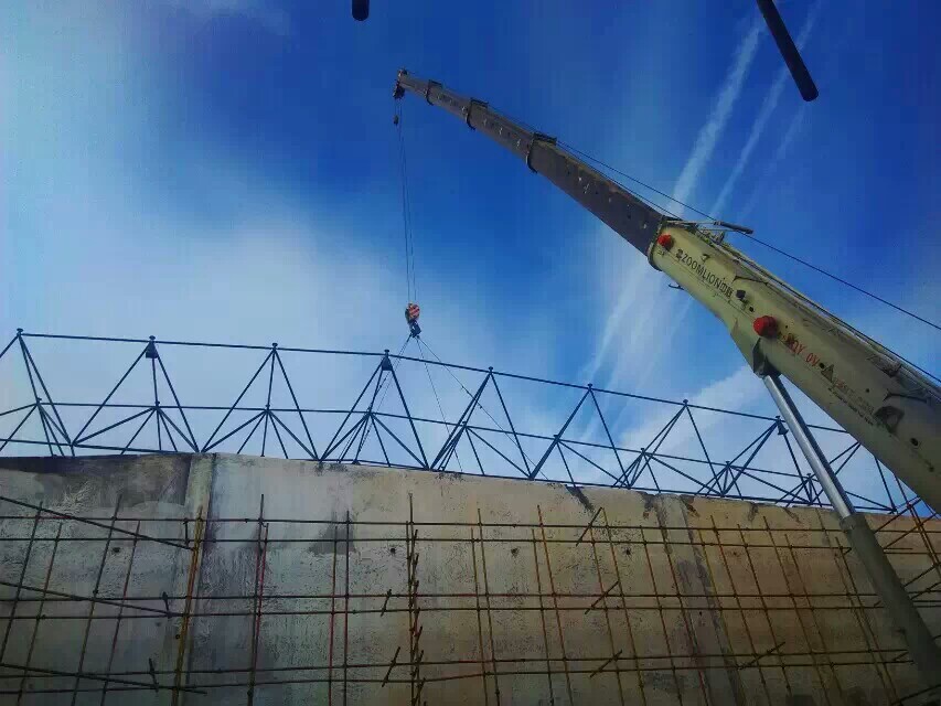 遵義食堂網架結構工程